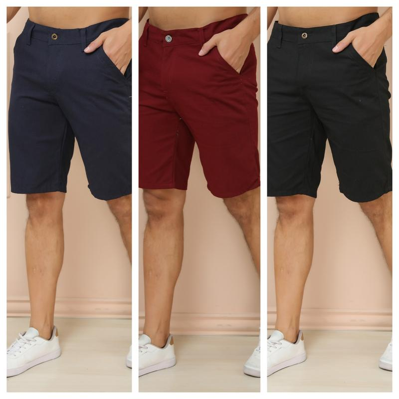 Kit 04 · Azul-marinho + Vinho + Preto