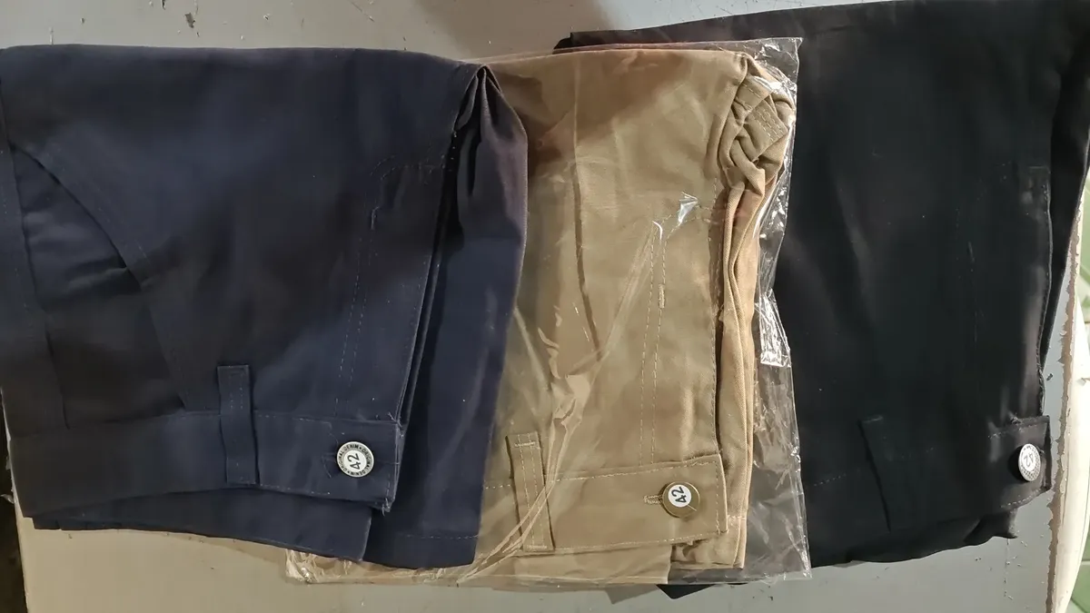Foto das bermudas na avaliação 1