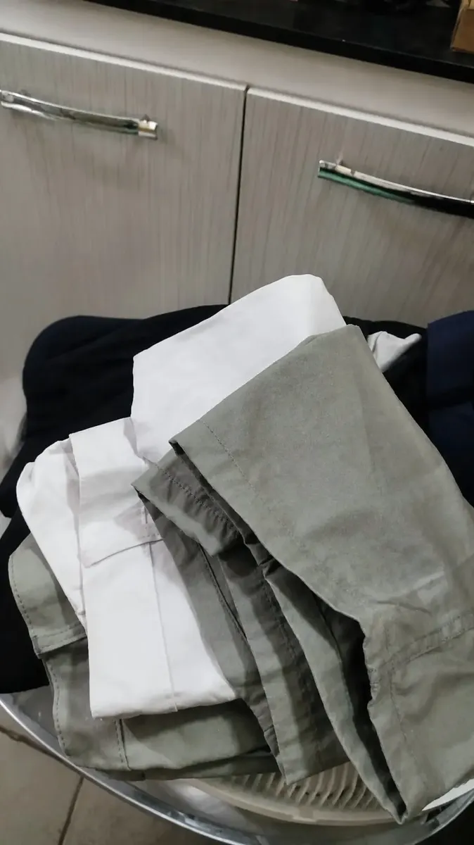 Foto das bermudas na avaliação 3