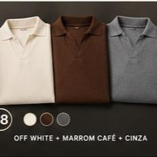 Kit 18: Off-white + Marrom café + Cinza