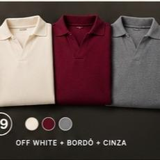 Kit 19: Off-white + Bordô + Cinza