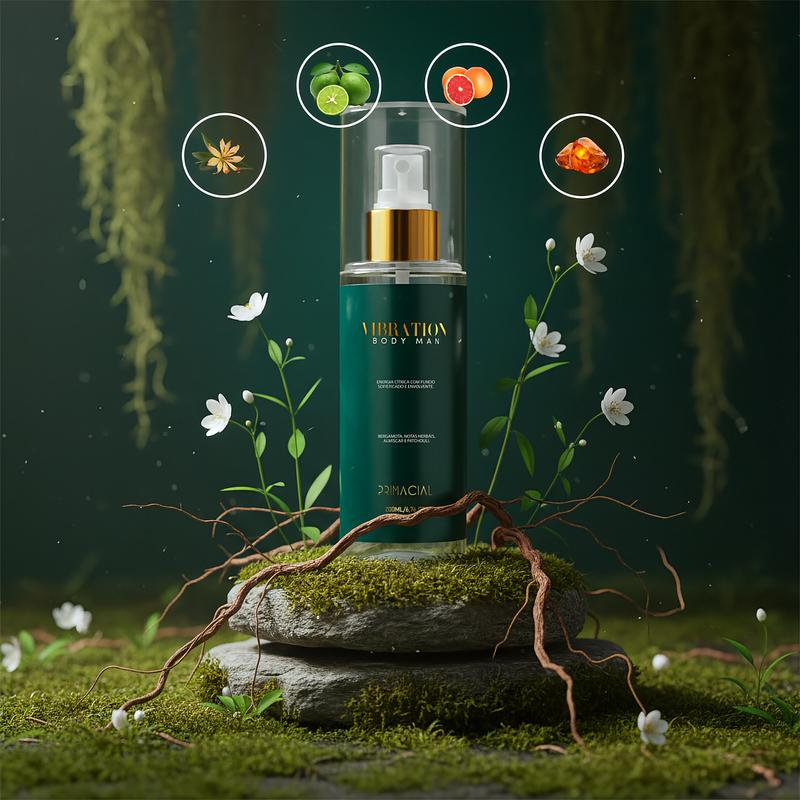 Body Splash Masculino Vibration 200ml by Primacial
