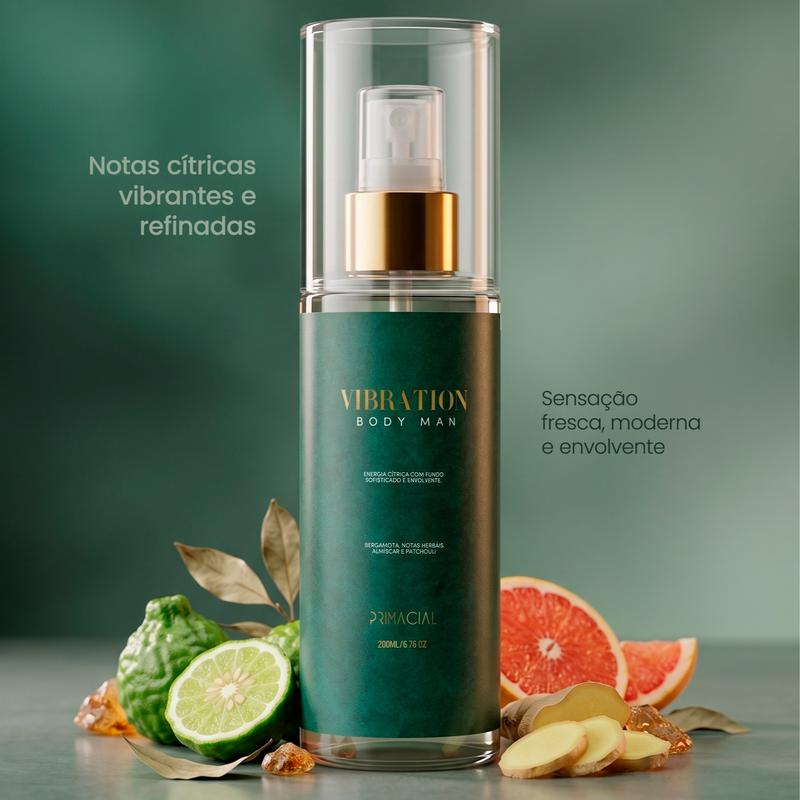 Body Splash Masculino Vibration 200ml by Primacial
